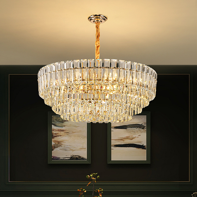 Crystal Ceiling Light - Elegant